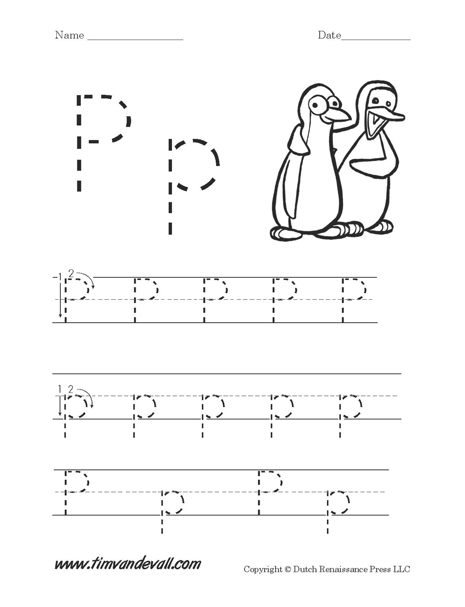 Letter Pp Worksheets P Worksheet Printable Competent And â Muboo Info
